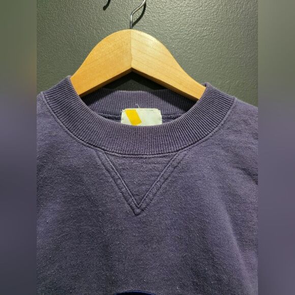 Vintage Toronto Canada Pullover Crewneck Sweatshirt Purple Oh Yes Sz M Oversized - Picture 5 of 10